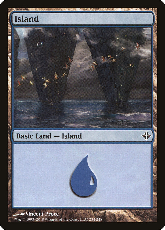 Island (#234) [Rise of the Eldrazi] | Webway Games