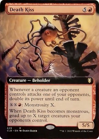 Death Kiss (Extended Art) [Commander Legends: Battle for Baldur's Gate] | Webway Games