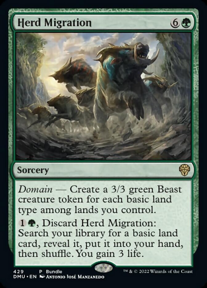 Herd Migration (Bundle) [Dominaria United] | Webway Games