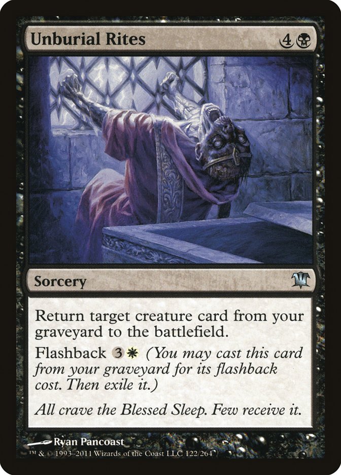 Unburial Rites [Innistrad] | Webway Games