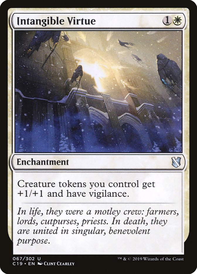 Intangible Virtue [Commander 2019] | Webway Games