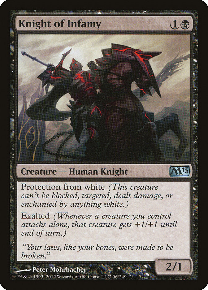 Knight of Infamy [Magic 2013] | Webway Games