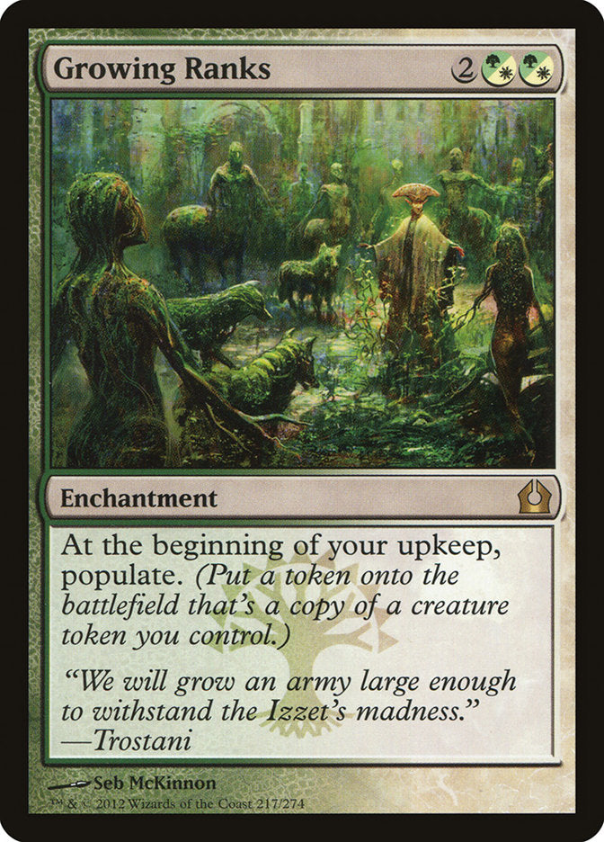 Growing Ranks [Return to Ravnica] | Webway Games