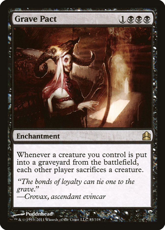 Grave Pact [Commander 2011] | Webway Games