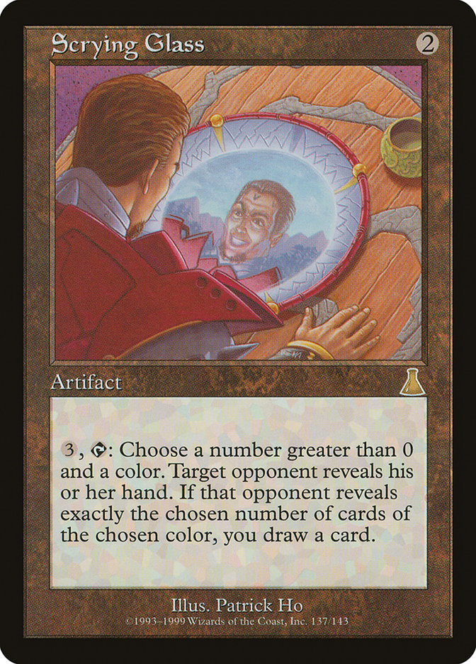Scrying Glass [Urza's Destiny] | Webway Games