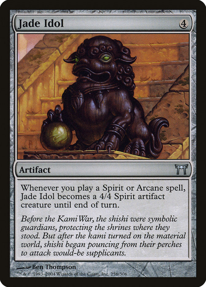 Jade Idol [Champions of Kamigawa] | Webway Games