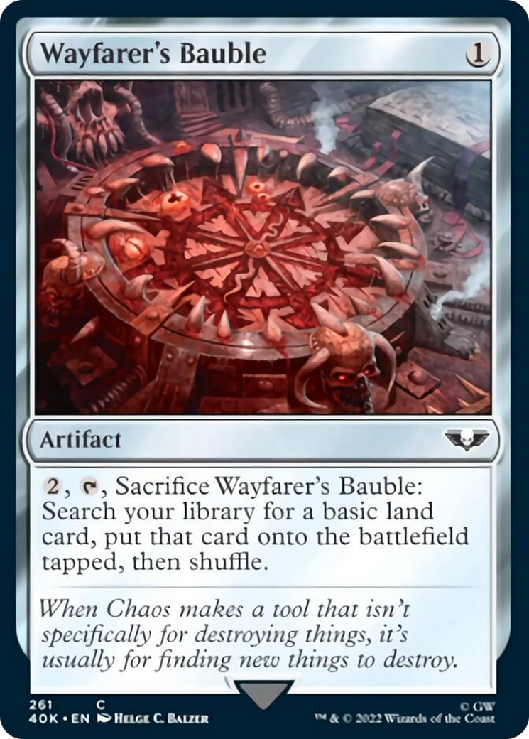 Wayfarer's Bauble (261) [Universes Beyond: Warhammer 40,000] | Webway Games