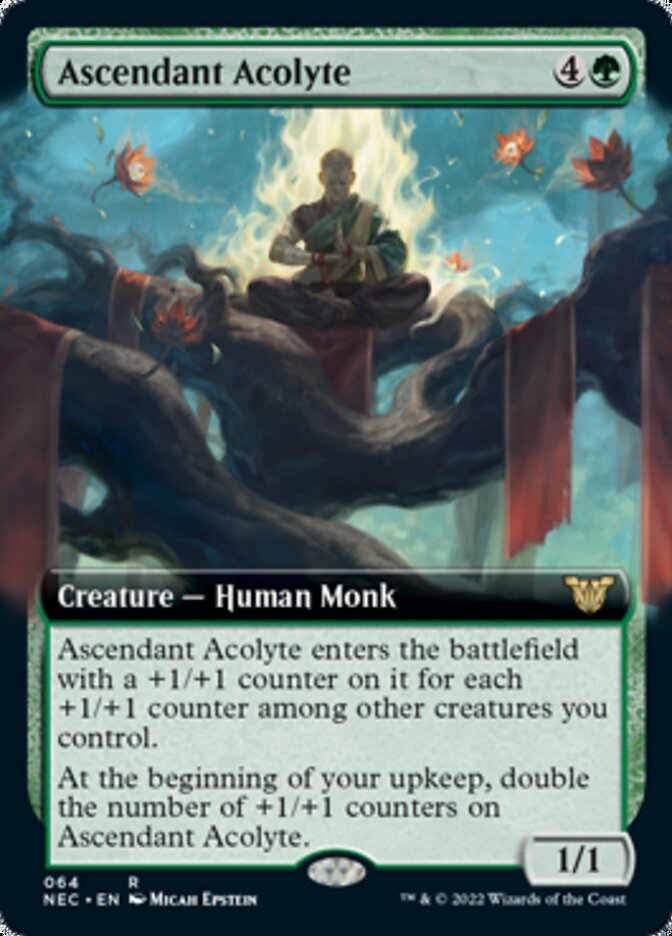 Ascendant Acolyte (Extended) [Kamigawa: Neon Dynasty Commander] | Webway Games