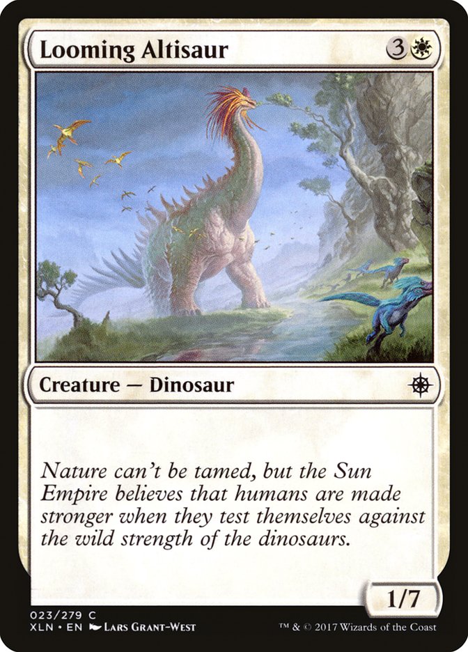 Looming Altisaur [Ixalan] | Webway Games