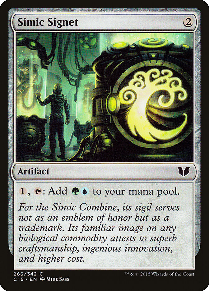 Simic Signet [Commander 2015] | Webway Games