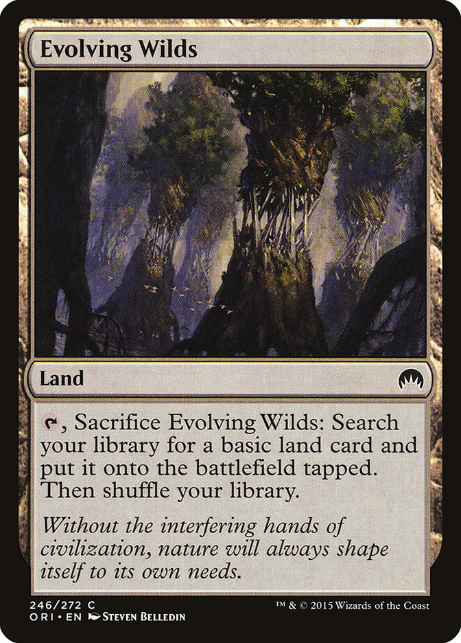 Evolving Wilds [Magic Origins] | Webway Games