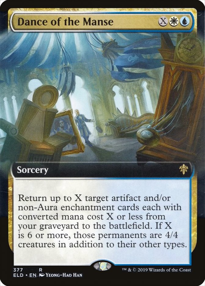 Dance of the Manse (Extended Art) [Throne of Eldraine] | Webway Games
