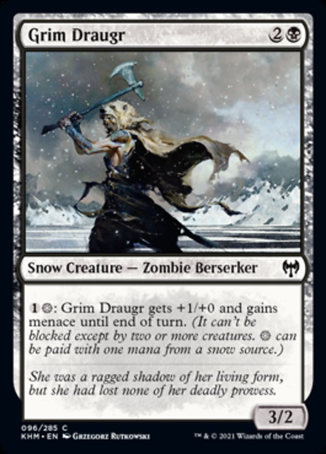 Grim Draugr [Kaldheim] | Webway Games