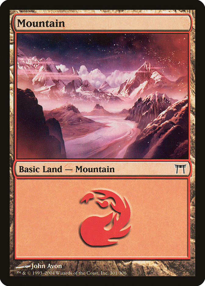Mountain (#301) [Champions of Kamigawa] | Webway Games