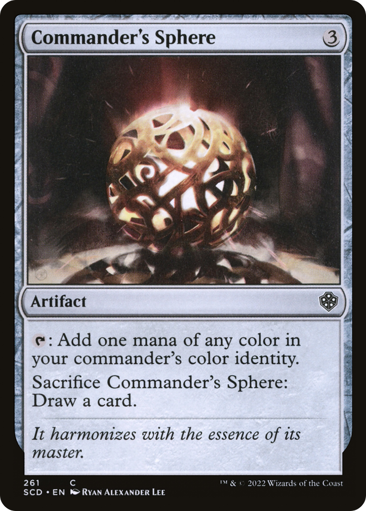 Commander's Sphere [Starter Commander Decks] | Webway Games
