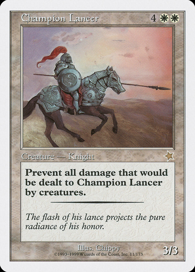 Champion Lancer [Starter 1999] | Webway Games