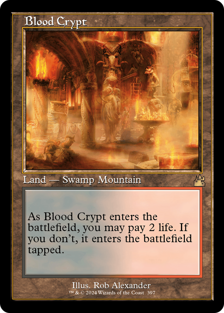 Blood Crypt (Retro) [Ravnica Remastered] | Webway Games