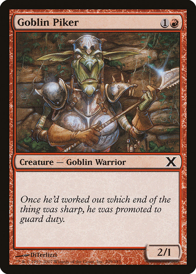 Goblin Piker [Tenth Edition] | Webway Games