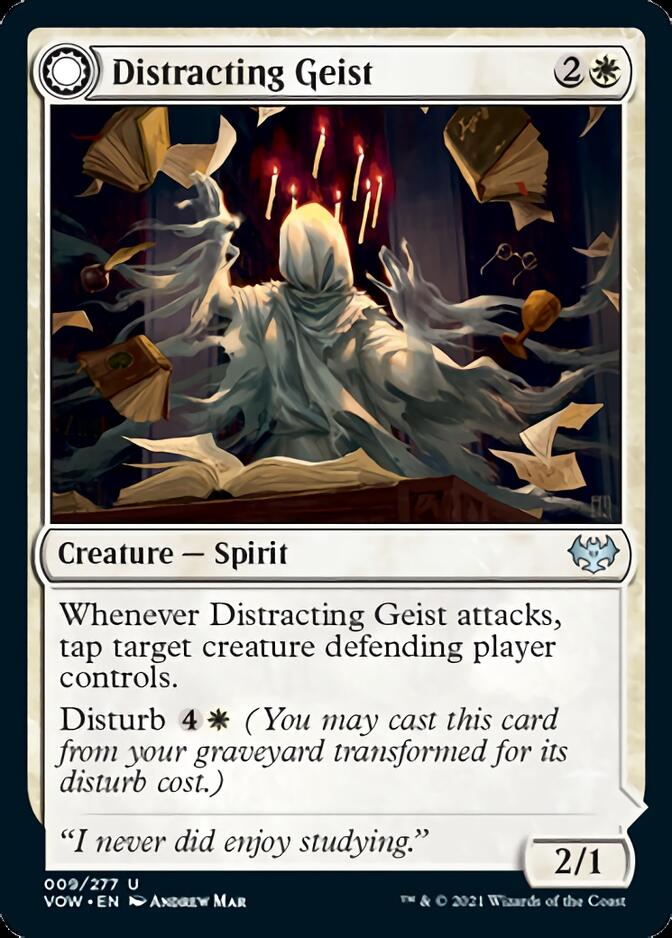 Distracting Geist // Clever Distraction [Innistrad: Crimson Vow] | Webway Games
