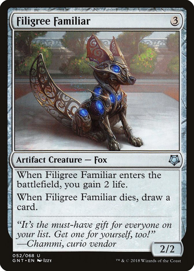 Filigree Familiar [Game Night] | Webway Games