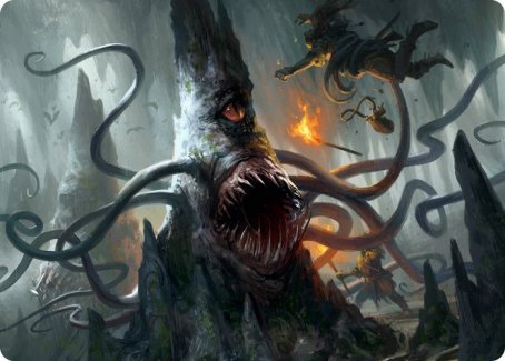 Roper Art Card [Dungeons & Dragons: Adventures in the Forgotten Realms Art Series] | Webway Games