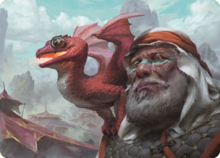 Dragon Whelp Art Card [Dominaria United Art Series] | Webway Games