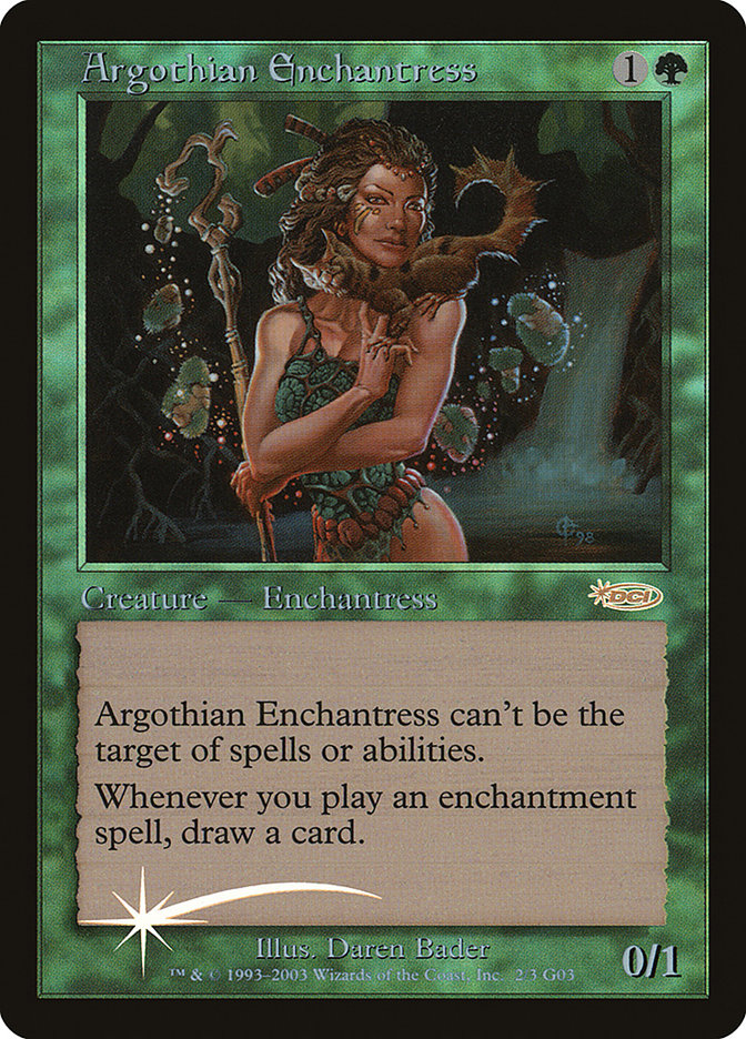 Argothian Enchantress [Judge Gift Cards 2003] | Webway Games