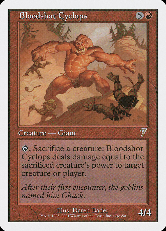 Bloodshot Cyclops [Seventh Edition] | Webway Games