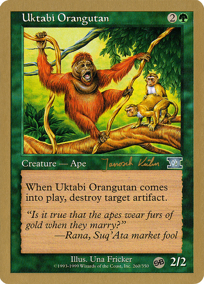 Uktabi Orangutan (Janosch Kuhn) (SB) [World Championship Decks 2000] | Webway Games