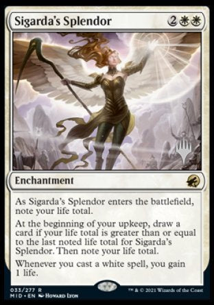 Sigarda's Splendor (Promo Pack) [Innistrad: Midnight Hunt Promos] | Webway Games