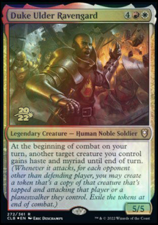 Duke Ulder Ravengard [Commander Legends: Battle for Baldur's Gate Prerelease Promos] | Webway Games