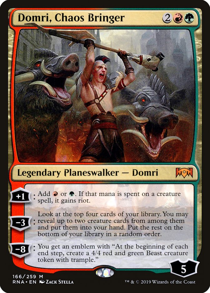 Domri, Chaos Bringer [Ravnica Allegiance] | Webway Games