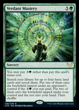 Verdant Mastery [Strixhaven: School of Mages] | Webway Games