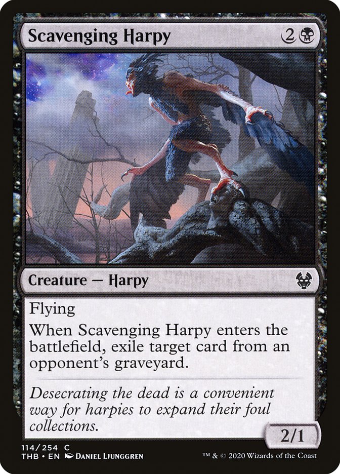 Scavenging Harpy [Theros Beyond Death] | Webway Games