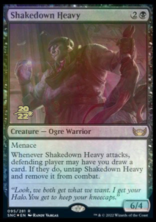 Shakedown Heavy [Streets of New Capenna Prerelease Promos] | Webway Games