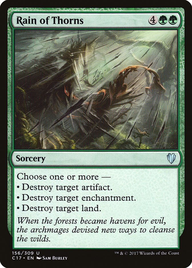 Rain of Thorns [Commander 2017] | Webway Games