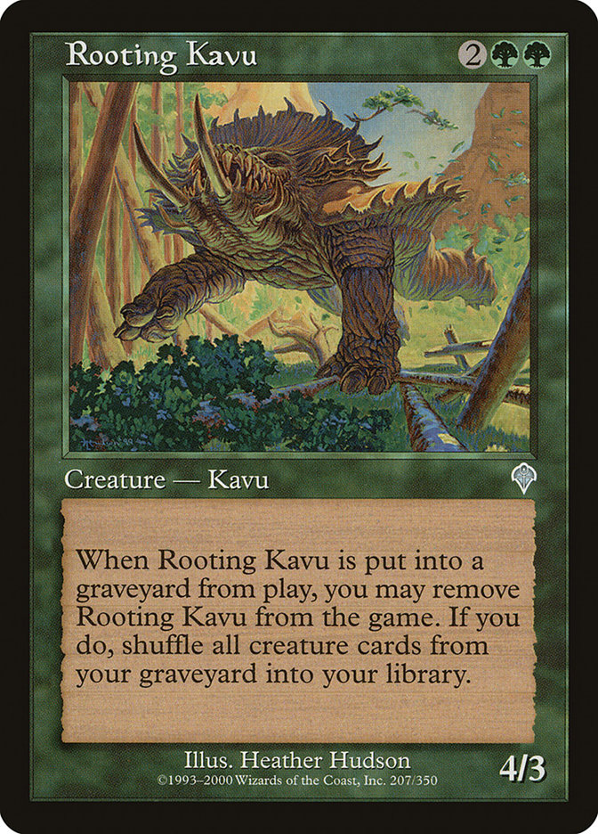 Rooting Kavu [Invasion] | Webway Games