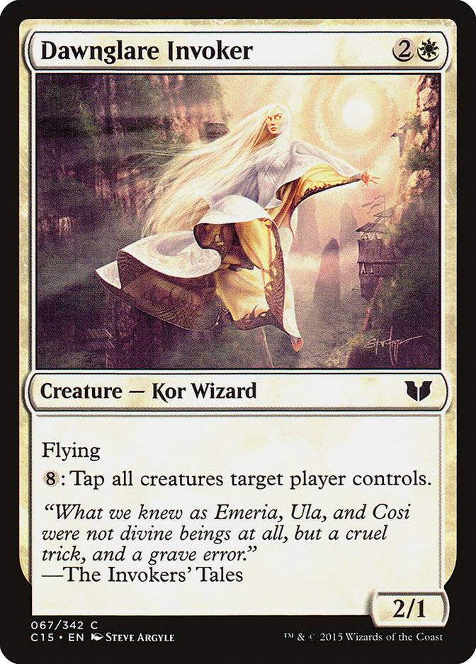 Dawnglare Invoker [Commander 2015] | Webway Games