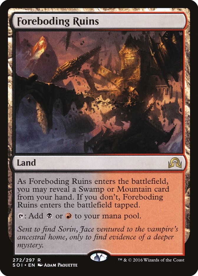 Foreboding Ruins [Shadows over Innistrad] | Webway Games