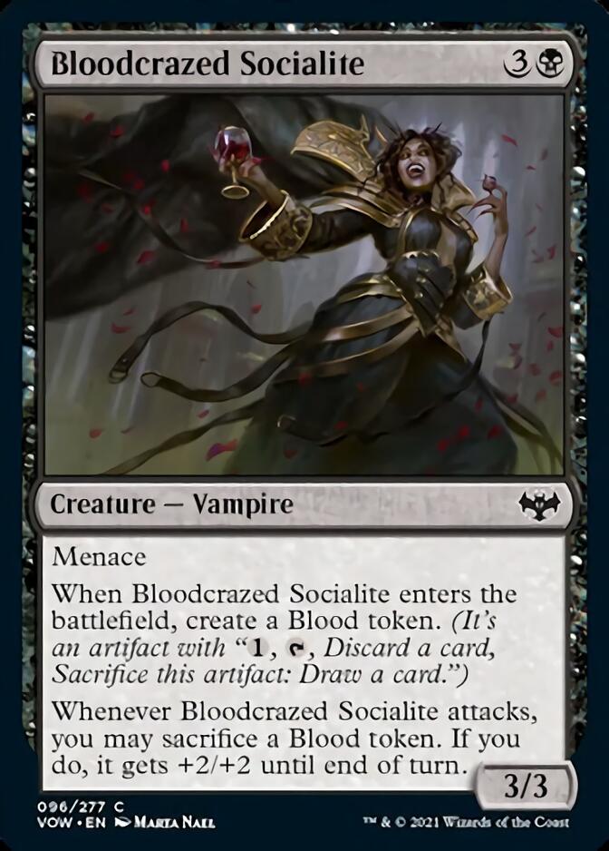 Bloodcrazed Socialite [Innistrad: Crimson Vow] | Webway Games