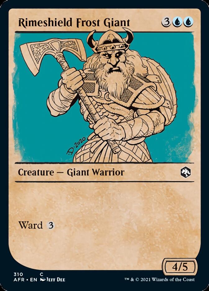 Rimeshield Frost Giant (Showcase) [Dungeons & Dragons: Adventures in the Forgotten Realms] | Webway Games