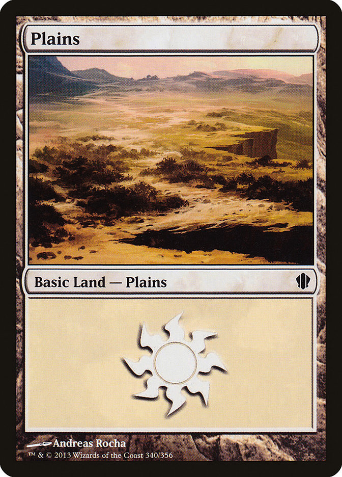Plains (#340) [Commander 2013] | Webway Games