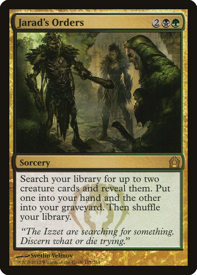 Jarad's Orders [Return to Ravnica] | Webway Games