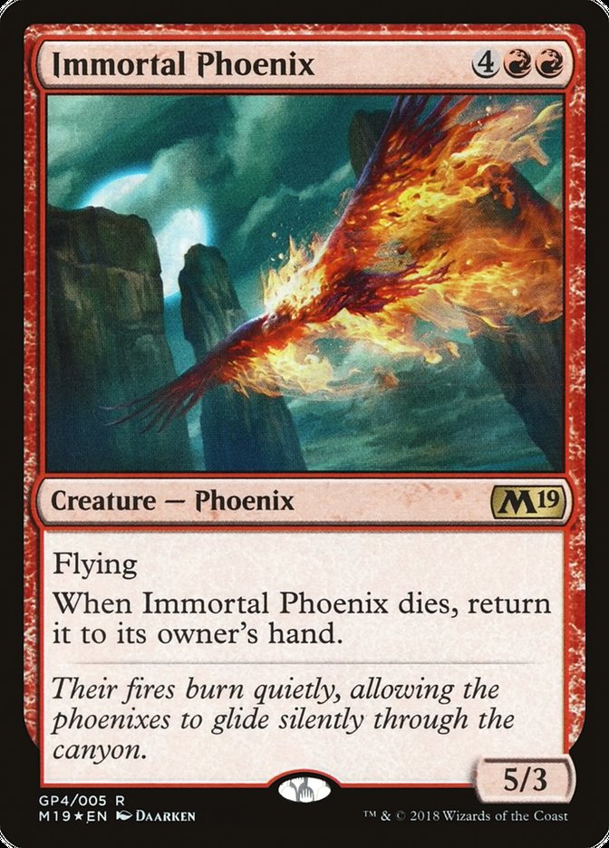 Immortal Phoenix (2018 Gift Pack) [M19 Gift Pack] | Webway Games