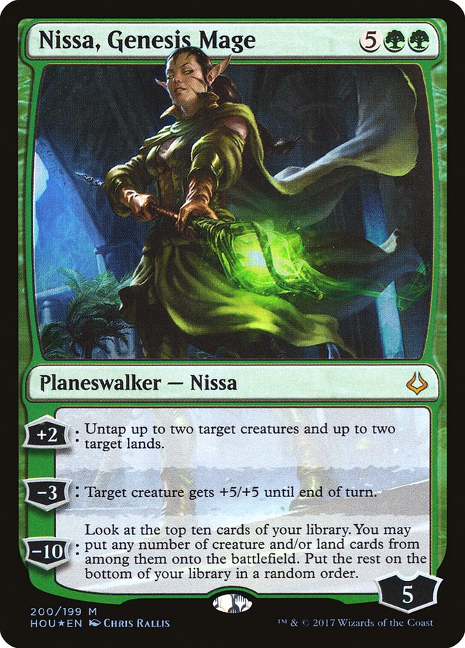 Nissa, Genesis Mage [Hour of Devastation] | Webway Games