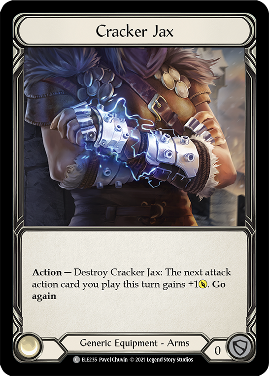 Cracker Jax [ELE235] (Tales of Aria)  1st Edition Cold Foil | Webway Games