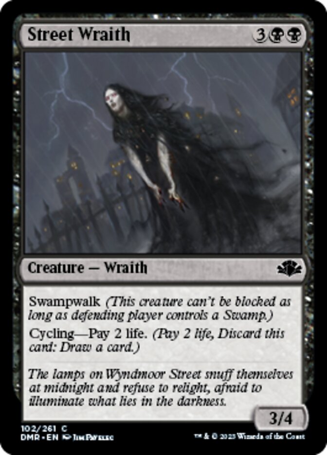 Street Wraith [Dominaria Remastered] | Webway Games