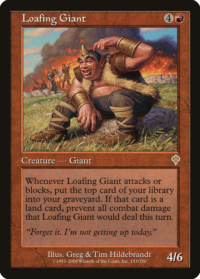 Loafing Giant [Invasion] | Webway Games