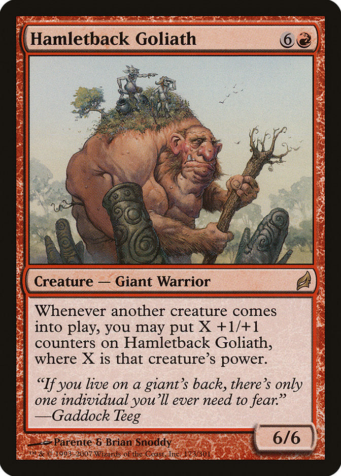 Hamletback Goliath [Lorwyn] | Webway Games