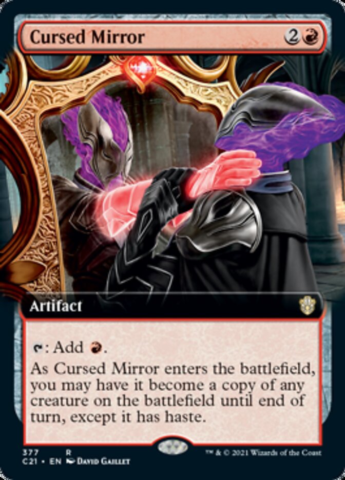 Cursed Mirror (Extended) [Commander 2021] | Webway Games